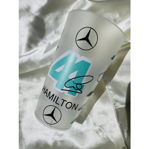 Egyedi F1 műanyag pohár